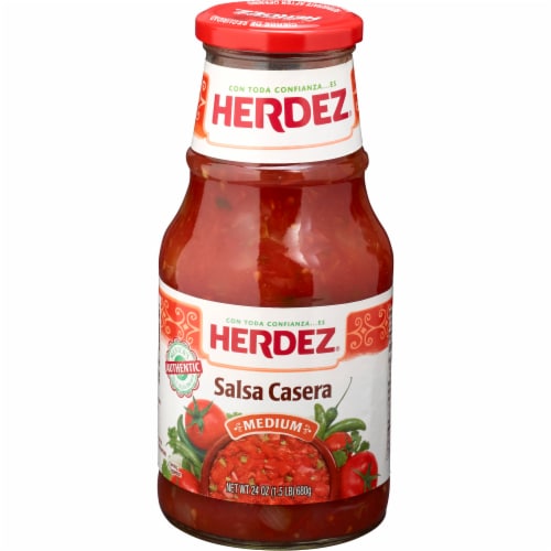 Herdez Medium Salsa Casera Perspective: front