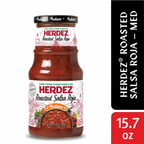 Herdez® Roasted Salsa Roja Medium, 15.7 Oz.