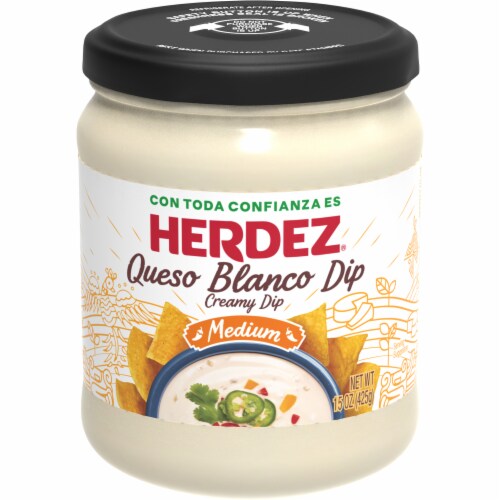 Herdez® Queso Blanco Dip Perspective: front