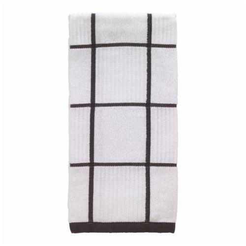 T-Fal 6517536 Charcoal Cotton Kitchen Towel - Pack of 6 Perspective: front