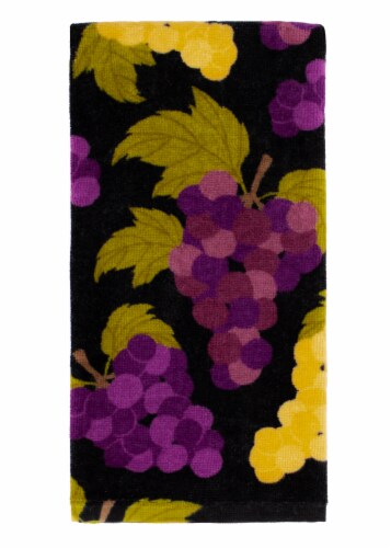 RITZ Fiber Reactive Vineyard Grapes Kitchen Towel Perspective: front