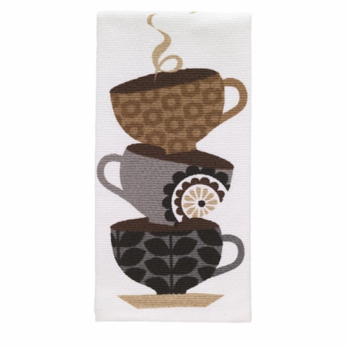 T-Fal 6515837 Multicolor Cotton Kitchen Towel - Pack of 6 Perspective: front