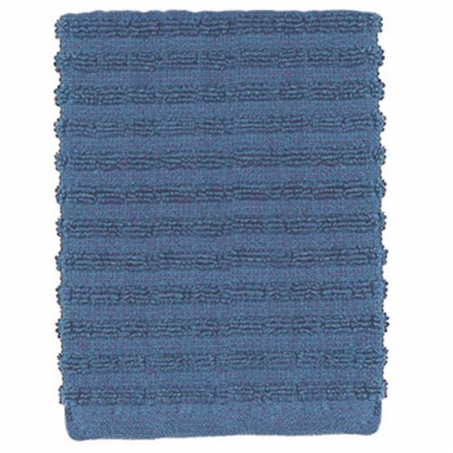 RITZ® 22924 Royale Solid Dishcloth Federal Blue Perspective: front