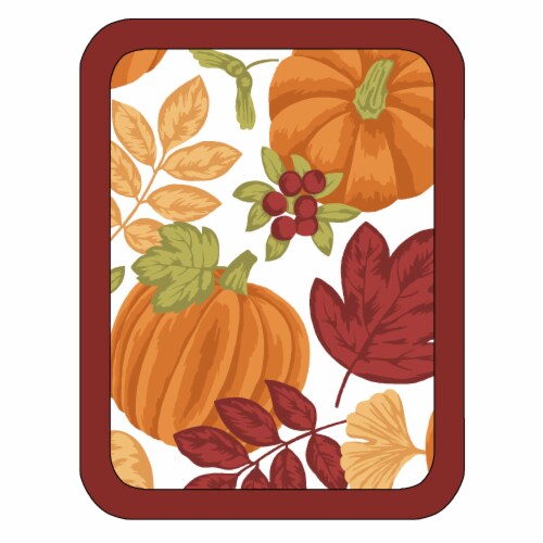 RITZ Colors of Harvest Pot Holder - Red/Orange Perspective: front
