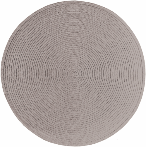 Ritz Round Woven Placemat Perspective: front