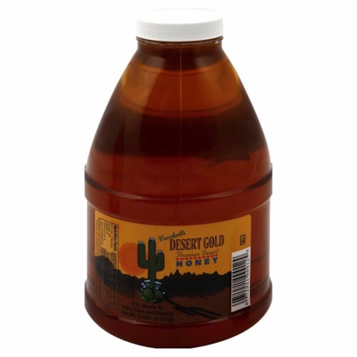 Crockett's Desert Gold Honey Jug Perspective: front
