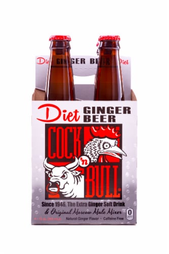 Cock N Bull Diet Ginger Beer Perspective: front