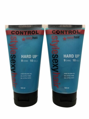 Sexy Hair Hard Up Hard Holding Gel DUO 5.1 OZ Each Perspective: front