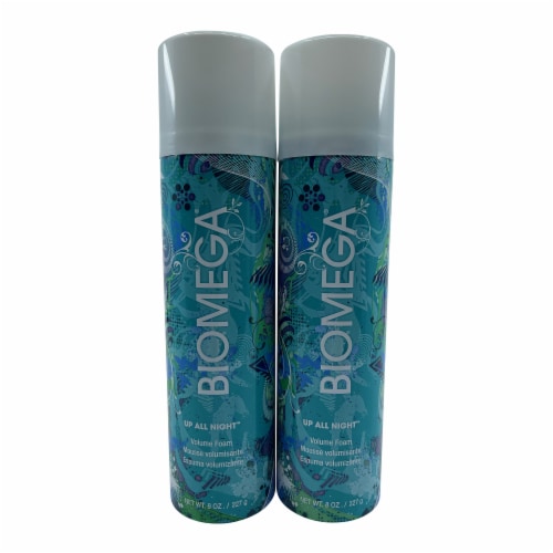 Aquage Biomega Up All Night Volume Foam 8 OZ Set of 2 Perspective: front