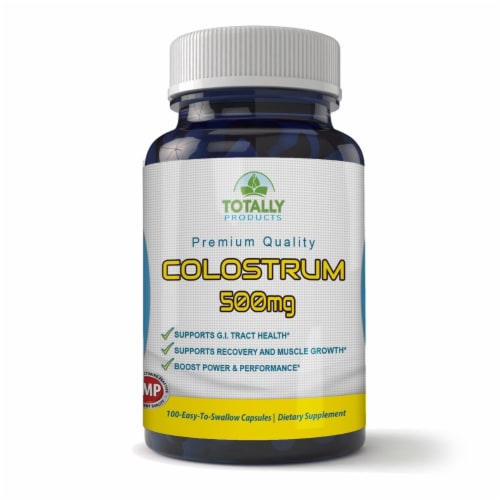 Premium Quality Colostrum 500mg Perspective: front