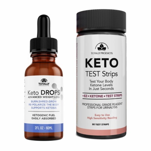 Advanced Keto Drops And Test Strips Combo Pack For Ketogenic Diet And Weight Loss, 1 unit - Harris Teeter