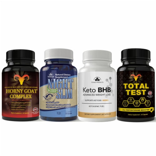 Men's 4 Pack Health and Wellness Super Variety Box Perspective: front