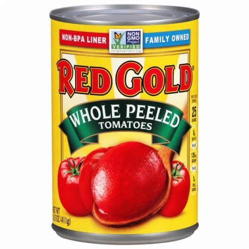 Red Gold® Whole Peeled Tomatoes Perspective: front