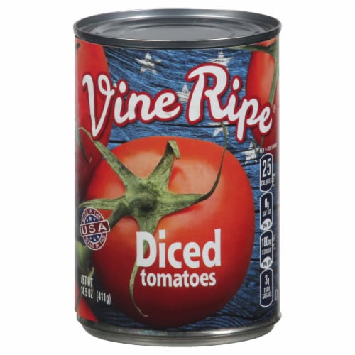Vine Ripe® Diced Tomatoes Perspective: front