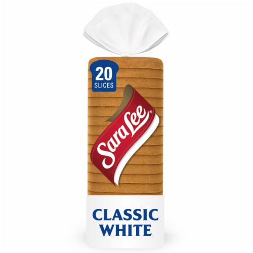 Sara Lee Classic White Round Top Bread Perspective: front