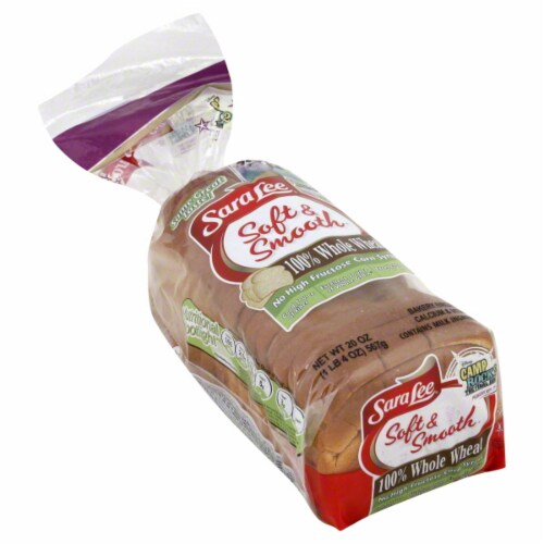 Sara Lee Soft & Smooth 100% Whole Wheat Bread, 20 Oz - Ralphs