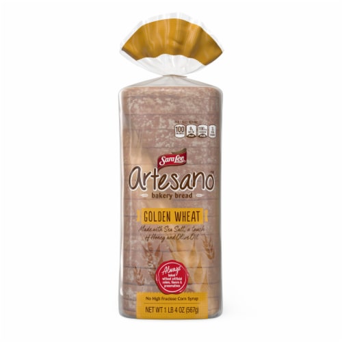 Sara Lee Artesano Golden Wheat Bread Perspective: front