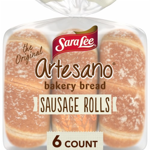 Sara Lee Artesano Bakery Sausage Rolls, 6 ct / 15 oz - Kroger