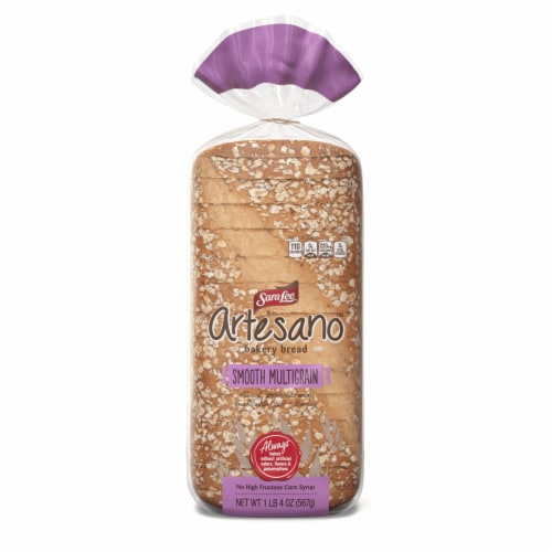Sara Lee Artesano Smooth Multigrain Bread Perspective: front