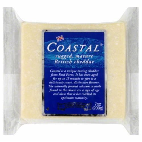 Coastal British Cheese Perspective: front