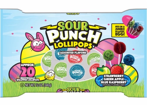 Soup Punch Lollipops Bags Perspective: front