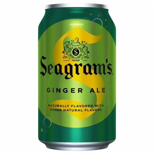 Seagram's® Ginger Ale Single Can Perspective: front