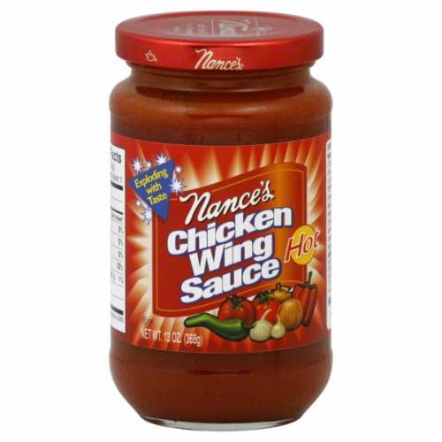 Nance's Hot Chicken Wing Sauce Perspective: front