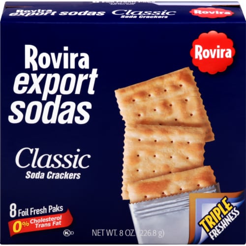 Rovira Classic Soda Crackers Perspective: front