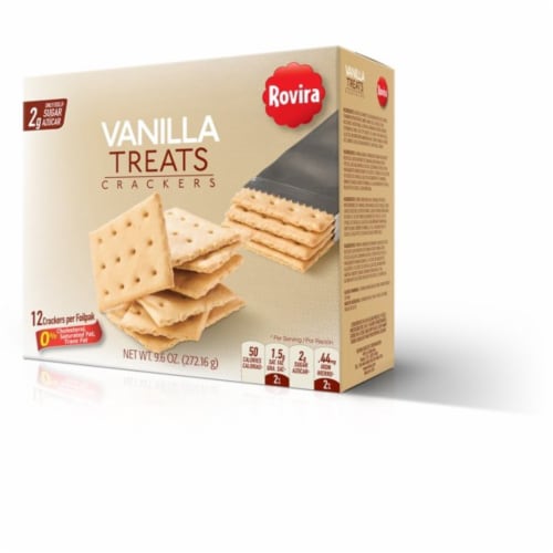 Rovira Vanilla Treat Crackers Perspective: front