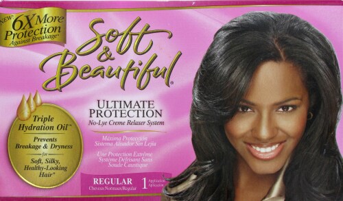 Soft & Beautiful Ultimate Protection Regular Relaxer Perspective: front