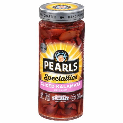 Pearls Specialties Sliced Kalamata Greek Olives