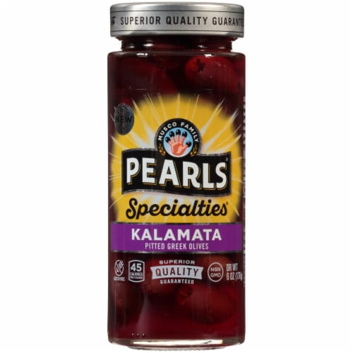 Pearls® Specialties® Pitted Kalamata Greek Olives Perspective: front