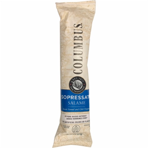 Columbus® Sopressata Salame Stick Perspective: front
