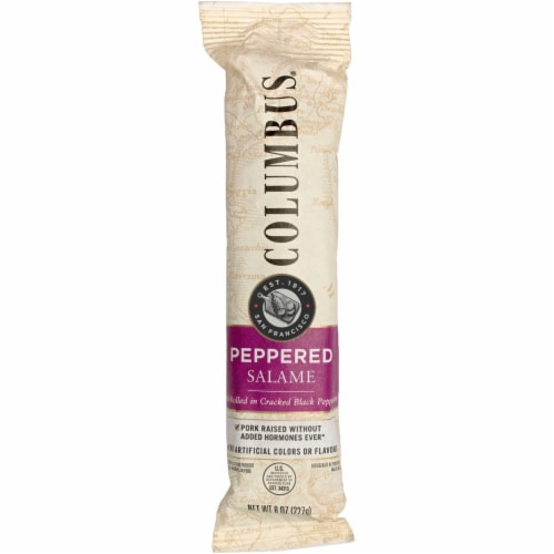 Columbus® Peppered Salame Stick Perspective: front
