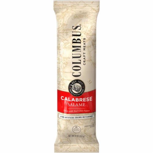 Columbus Calabrese Salame Perspective: front
