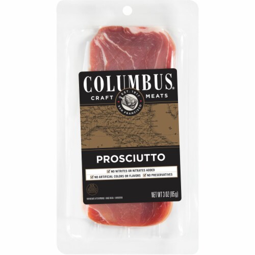 Columbus® Sliced Prosciutto Perspective: front