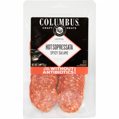 Columbus Hot Sopressata Perspective: front