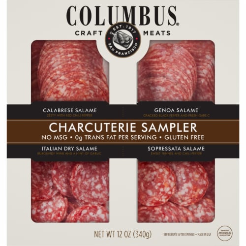 Columbus® Sliced Charcuterie Sampler Perspective: front