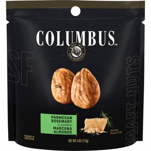 Columbus™ Marcona Almonds - Parmesan & Rosemary Perspective: front