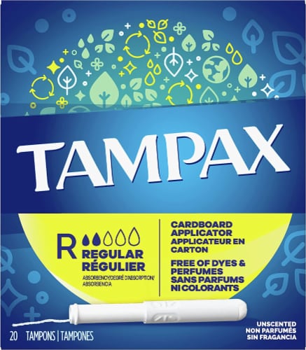 Tampax Cardboard Applicator Tampons - Light/regular/super