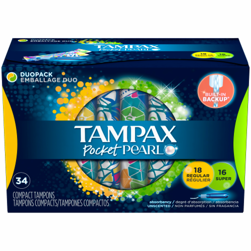 Tampax pocket pearl deals