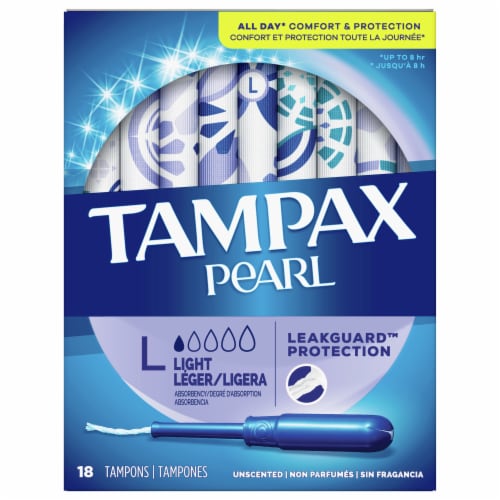 Tampax Pearl Perspective: front