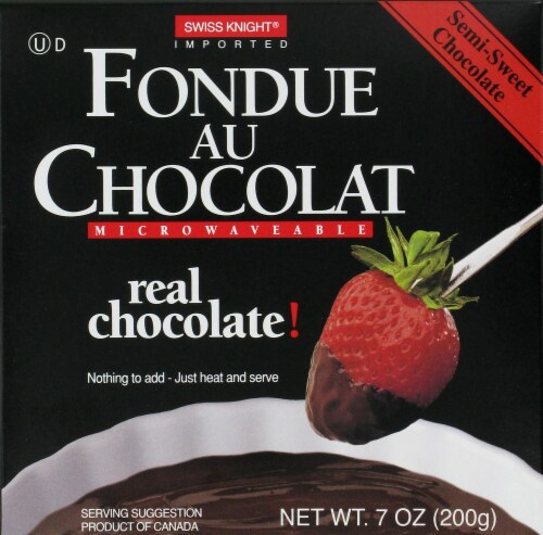 Swiss Knight Fondue Au Chocolat Perspective: front