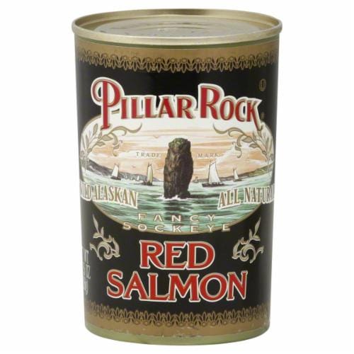 Pillar Rock Wild Alaskan Red Salmon Perspective: front