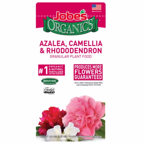 Jobe's® Organics® Azalea Camellia and Rhododendron Granular Plant Food Perspective: front