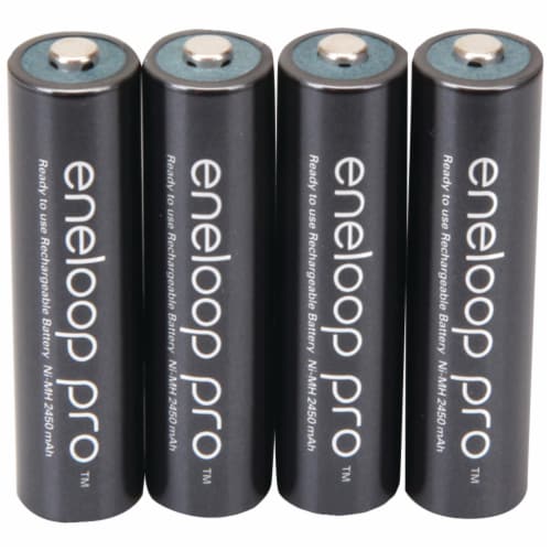 eneloop Rechargeable XX Batteries (AAA; 4 pk) Perspective: front