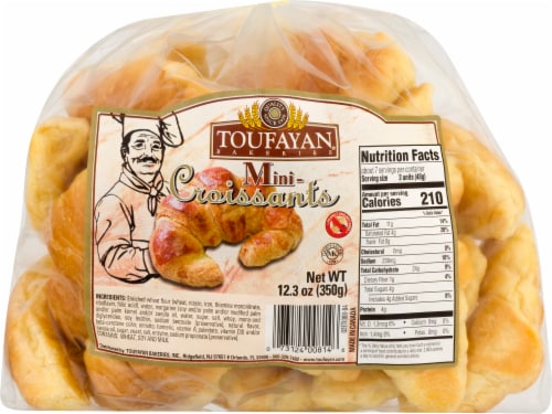 Toufayan Mini Croissants Perspective: front