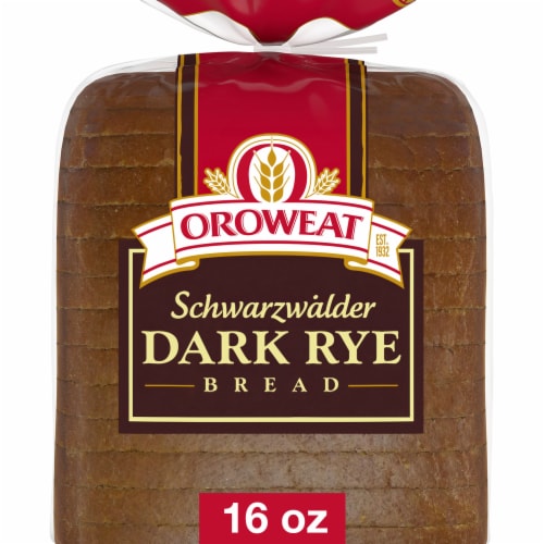 Oroweat Schwarzwalder Dark Rye Bread Perspective: front