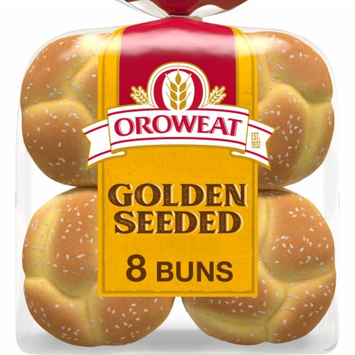 Oroweat Golden Seeded Buns Perspective: front