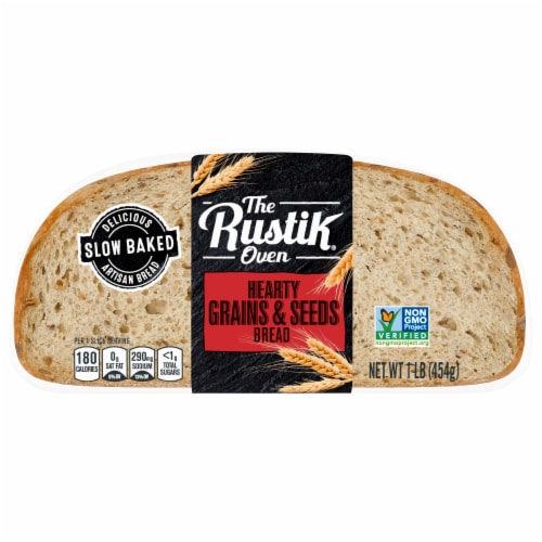 The Rustik Oven Seeds & Mutligrain Bread Perspective: front